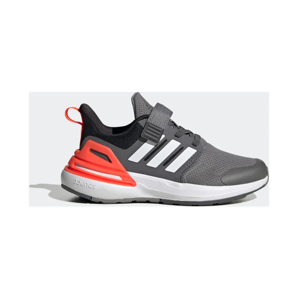 Adidas Rapidasport Bounce Sport Running Elastic Lace Top Strap Grey Three / Cloud White / Grey Five (HP2753)