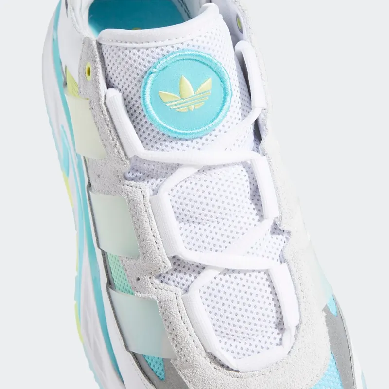 Adidas Niteball Cloud White / Pulse Aqua / Pulse Yellow (S24137)