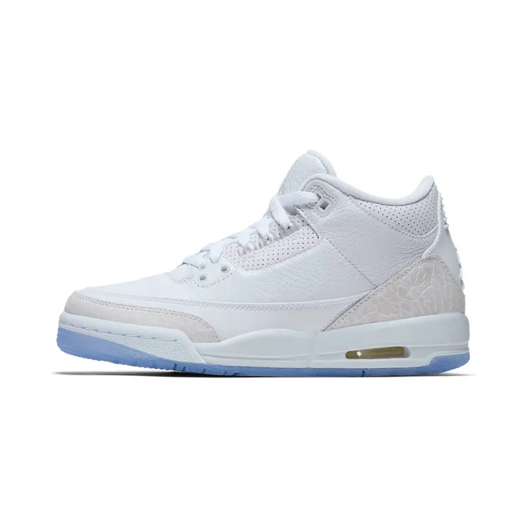 Air Jordan 3 Retro GS Pure “White” (398614-111)