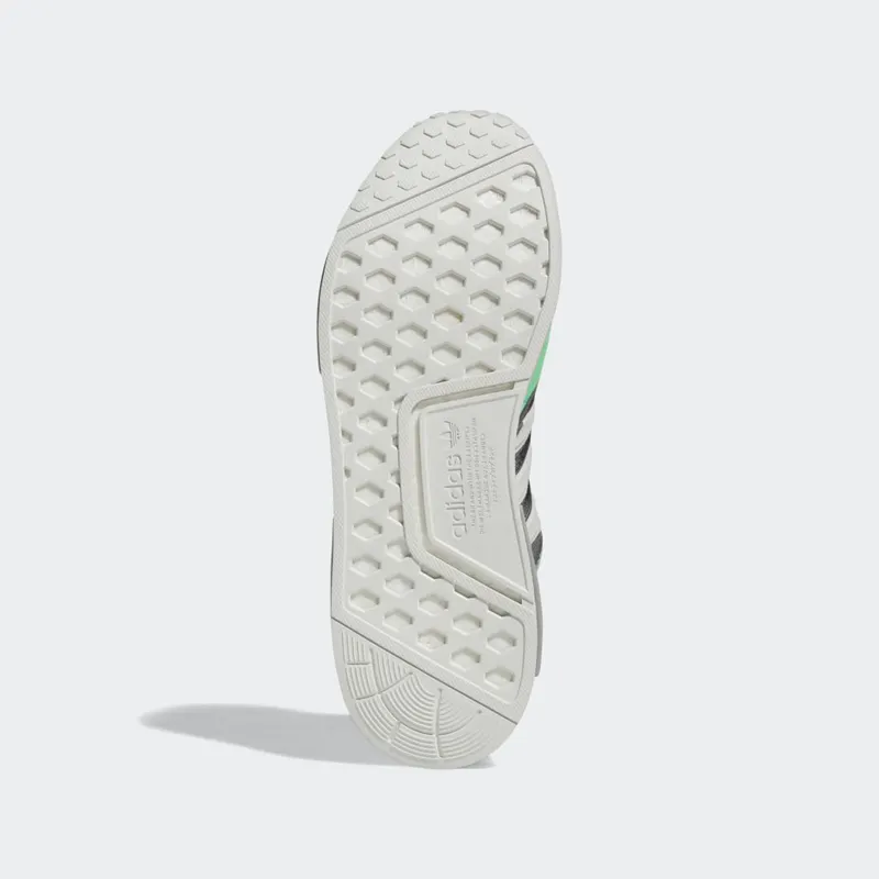 Adidas NMD_R1 Crystal White / Grey Three / Screaming Green (GZ9275)