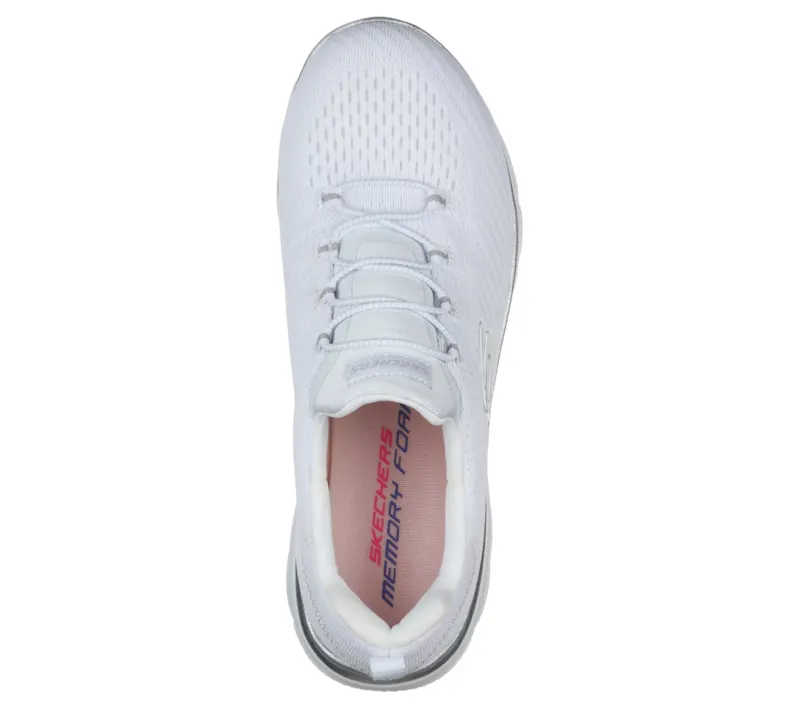 Skechers Summits – Fast Attraction Sneaker White/Silver