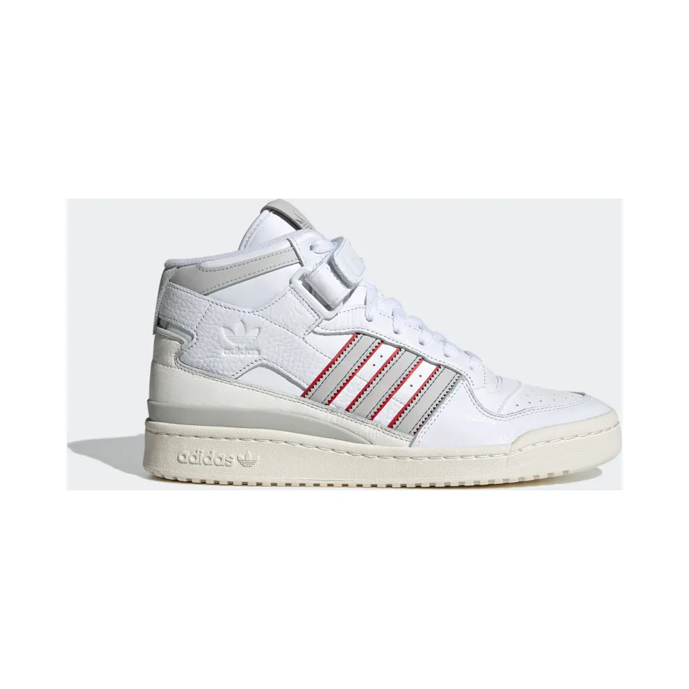 Adidas Forum Mid Cloud White / Grey One / Blue (H03434)