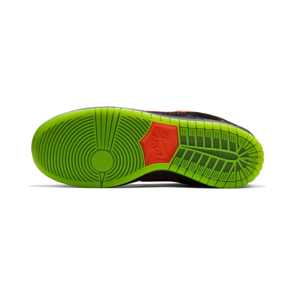 Nike SB Dunk Low Night of Mischief Halloween Black/Orange-Purple-Electric Green (BQ6817-006)