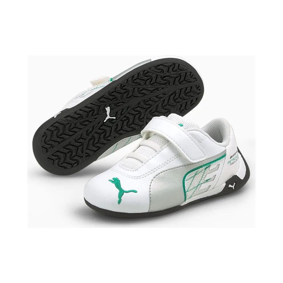 Puma Mercedes R-Cat V babysneakers Silver/White (30662403)