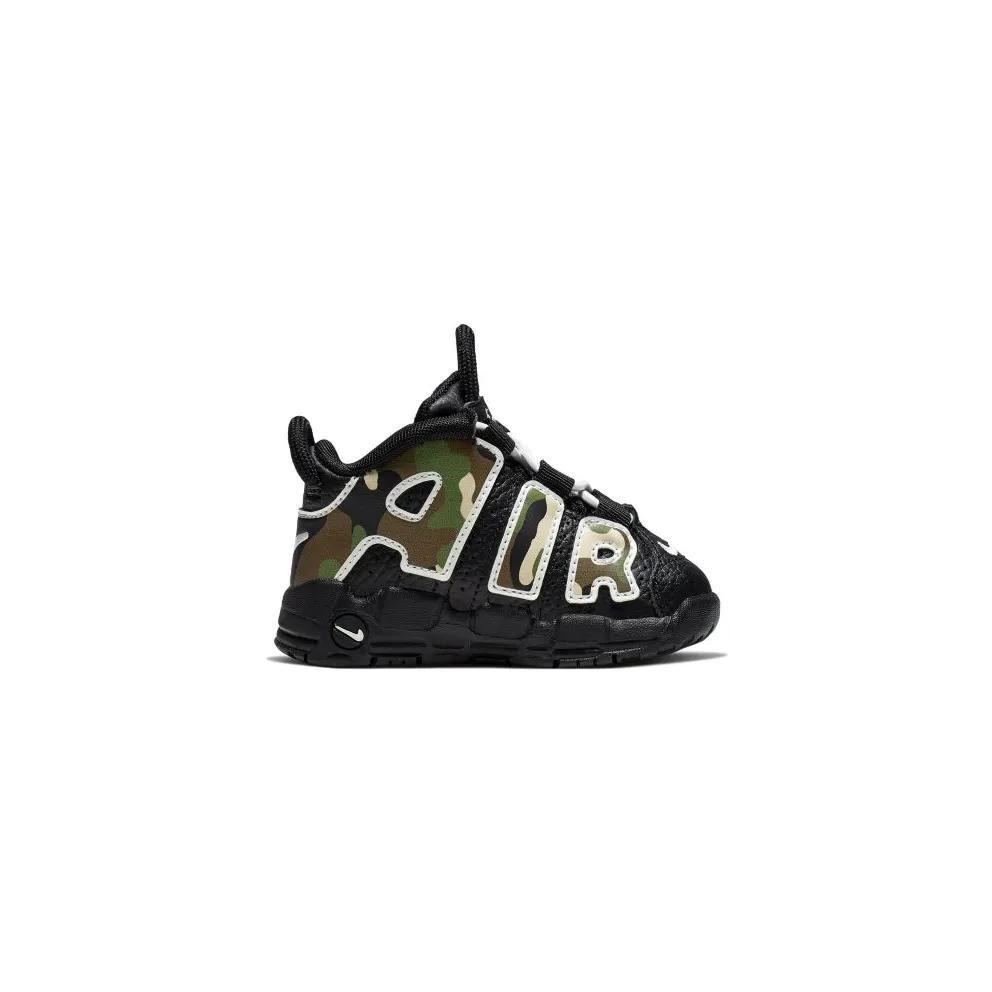 Nike Air More Uptempo 96 Camo (TD) Black/Sail-Light British Tan-Asparagus-Outdoor Green-Celestial Gold (CJ0932-001)