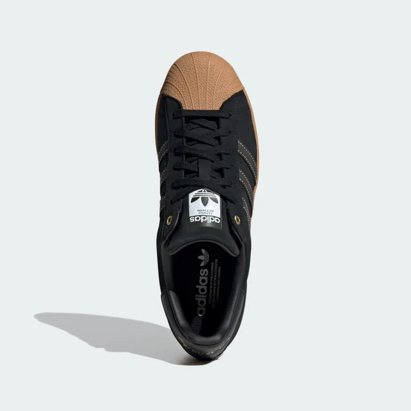 adidas Superstar Gore-Tex Core Black / Gum / Shadow Olive (IF6161)