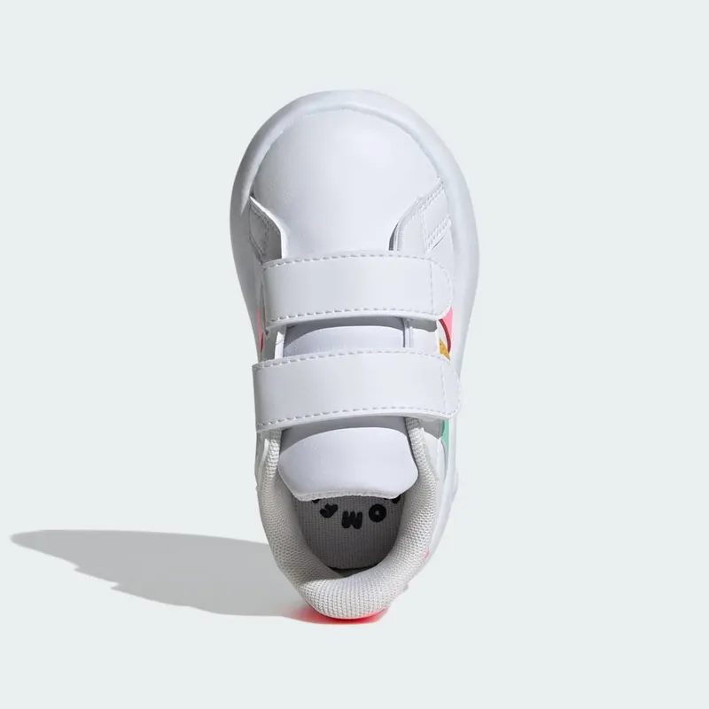 adidas Grand Court 2.0 Kids Cloud White / Pulse Mint / Beam Pink (IE1371)