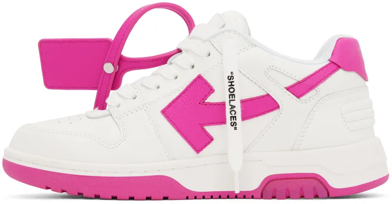 Off-White Out Of Office “White/Pink” (OWIA259F22LEA0010132)
