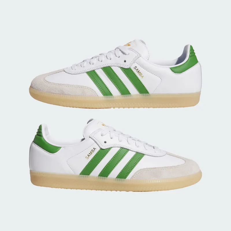 Adidas Samba ADV Cloud White / Crew Green / Gum (JP8522)