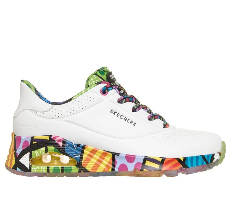 Skechers Slip-ins Britto: UNO – Britto Landscape Sneaker White