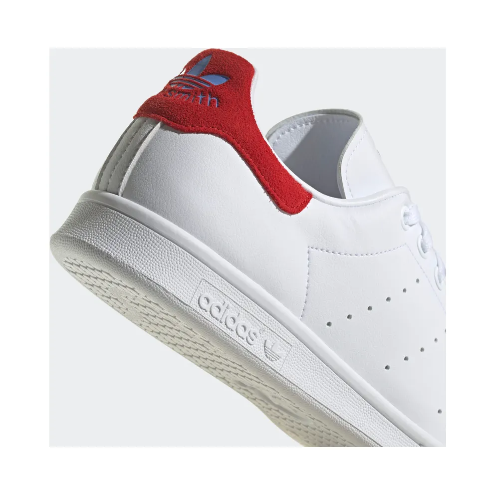 adidas Stan Smith Cloud White / Vivid Red / Real Blue (GY1042)