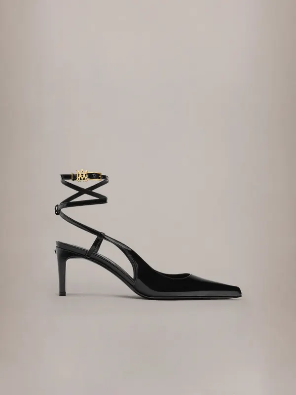 Amiri MA Kitten Heel “Black” (AWFOPP1001-001)