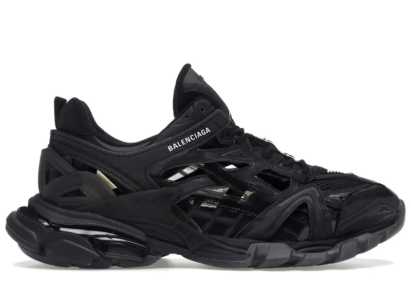 Balenciaga Track.2 Clear Sole Black (668823W3CT11000)