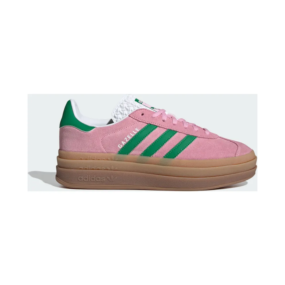 adidas Gazelle Bold True Pink / Green / Cloud White (IE0420)