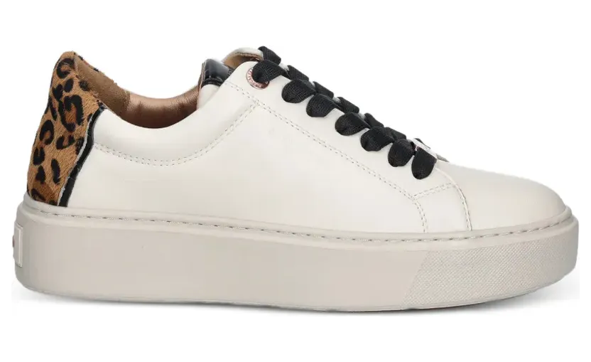 Alexander Smith London Sneakers mit Leopardenmuster – Nude (ALBCLHW8189)
