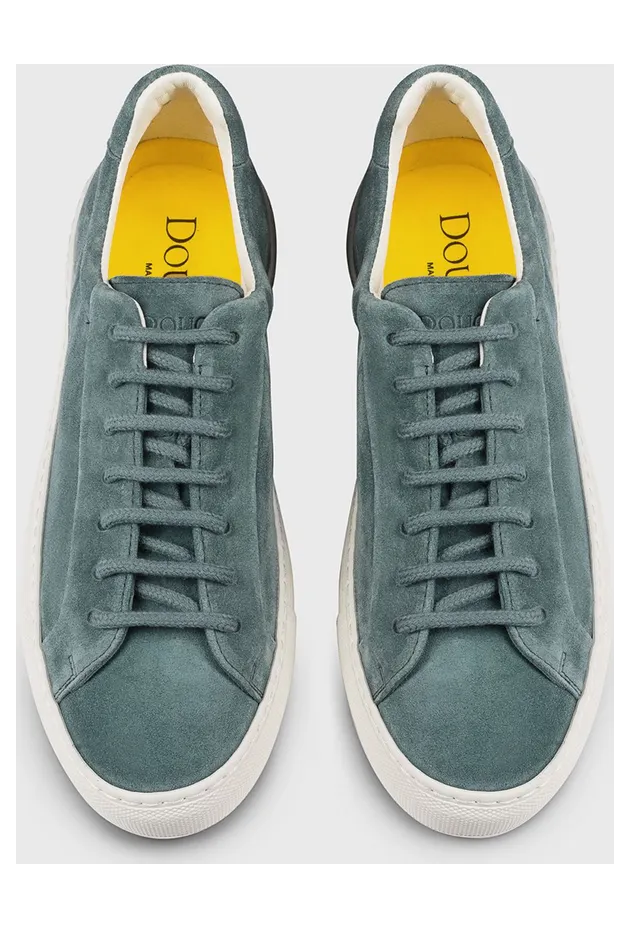 Doucal’s Suede Sneakers Teal (DD8901JESSUF229EB34) (2)
