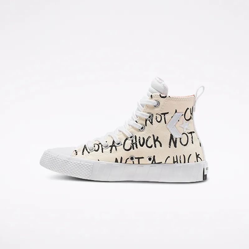 Converse UNT1TL3D High Top Egret/White/bold Mandarin (266515C)