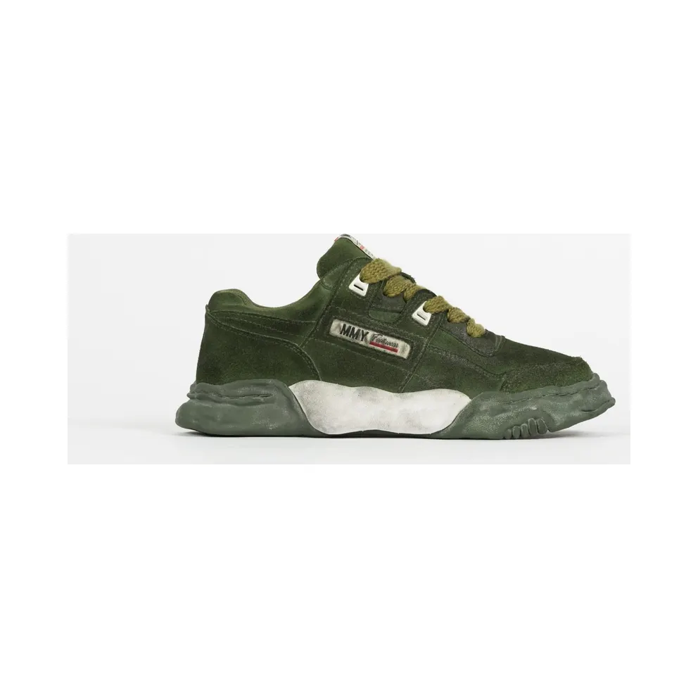 Maison Mihara Yasuhiro Parker OG Sole Brushed Suede Low-Top – 39 (A09FW709-KHK)