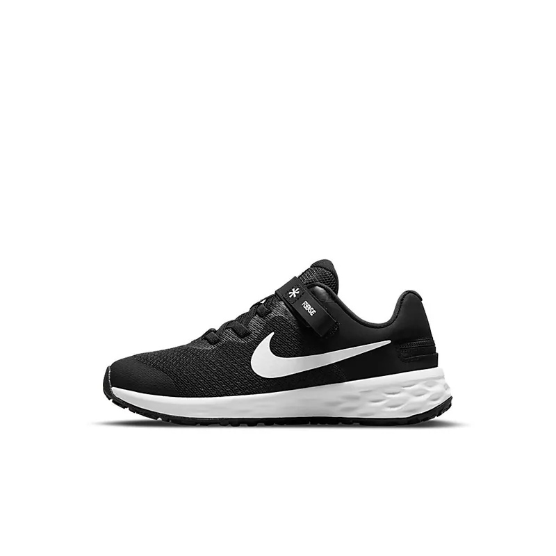Nike Revolution 6 FlyEase Younger Kids’ Black 50% Sustainable Materials (DD1114-003)