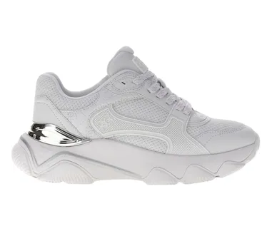 GUESS USA Mazzy logo running shoes – Weiß (FLTMZZELE12)