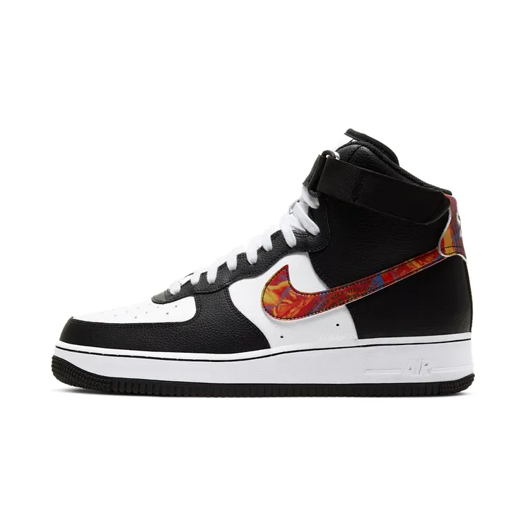Nike Air Force 1 High ‘Vintage Mosaic’ White/Black/Pistachio Frost/Multi-Color (CU4736-100)