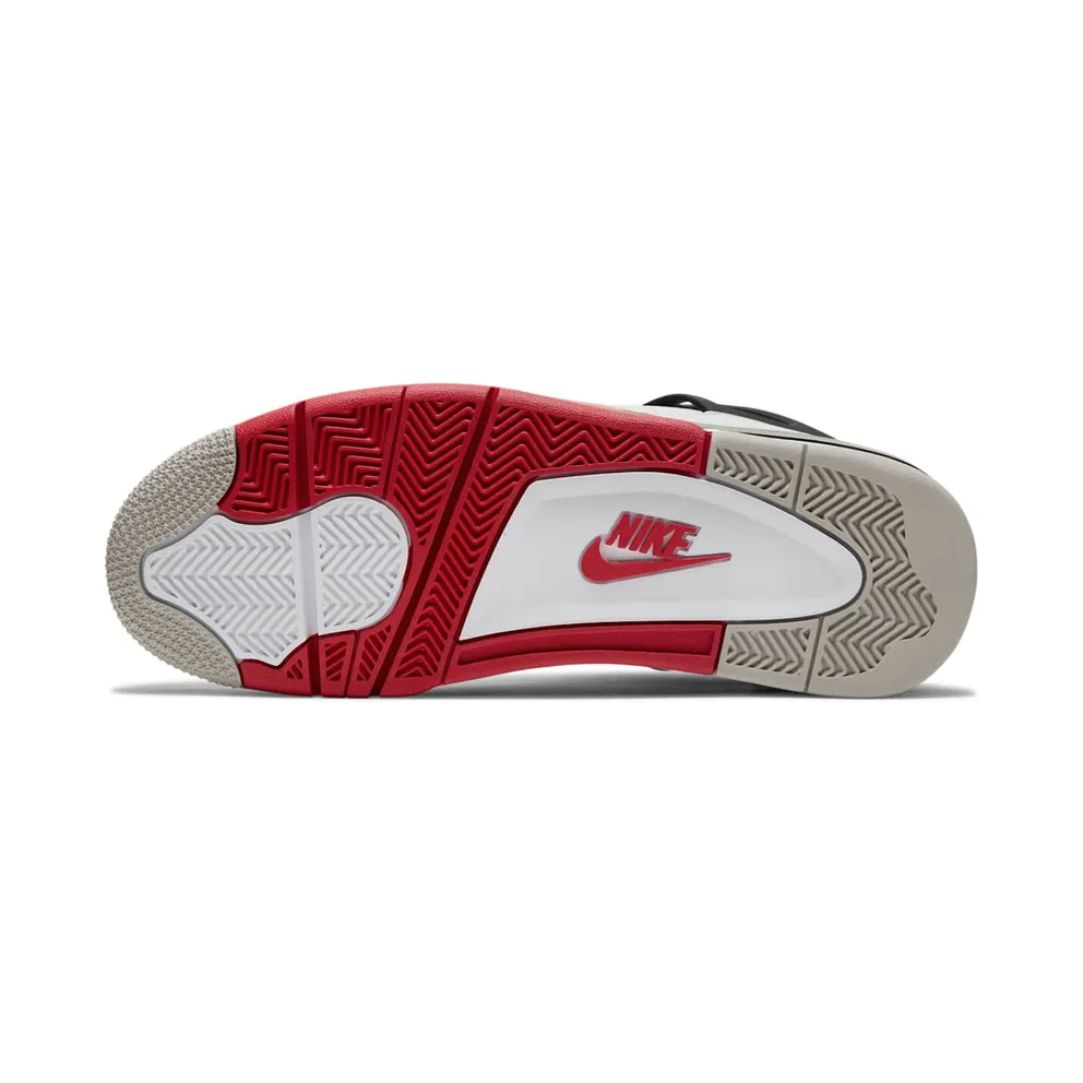 Jordan 4 Retro Fire Red (2020) White/Black-Tech Grey-Fire Red (DC7770-160)