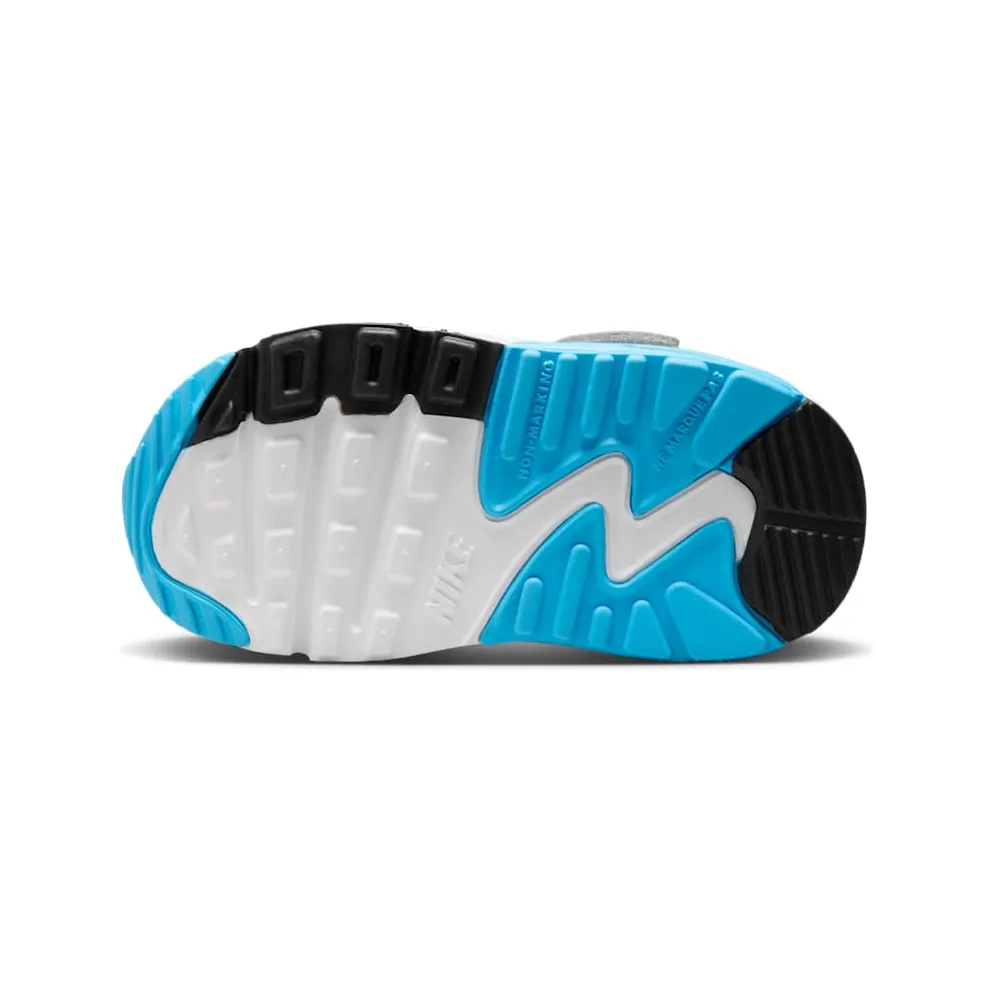 Nike Air Max 90 EasyOn “White Baltic Blue Armory Navy Wolf Grey” (HF6359-100)