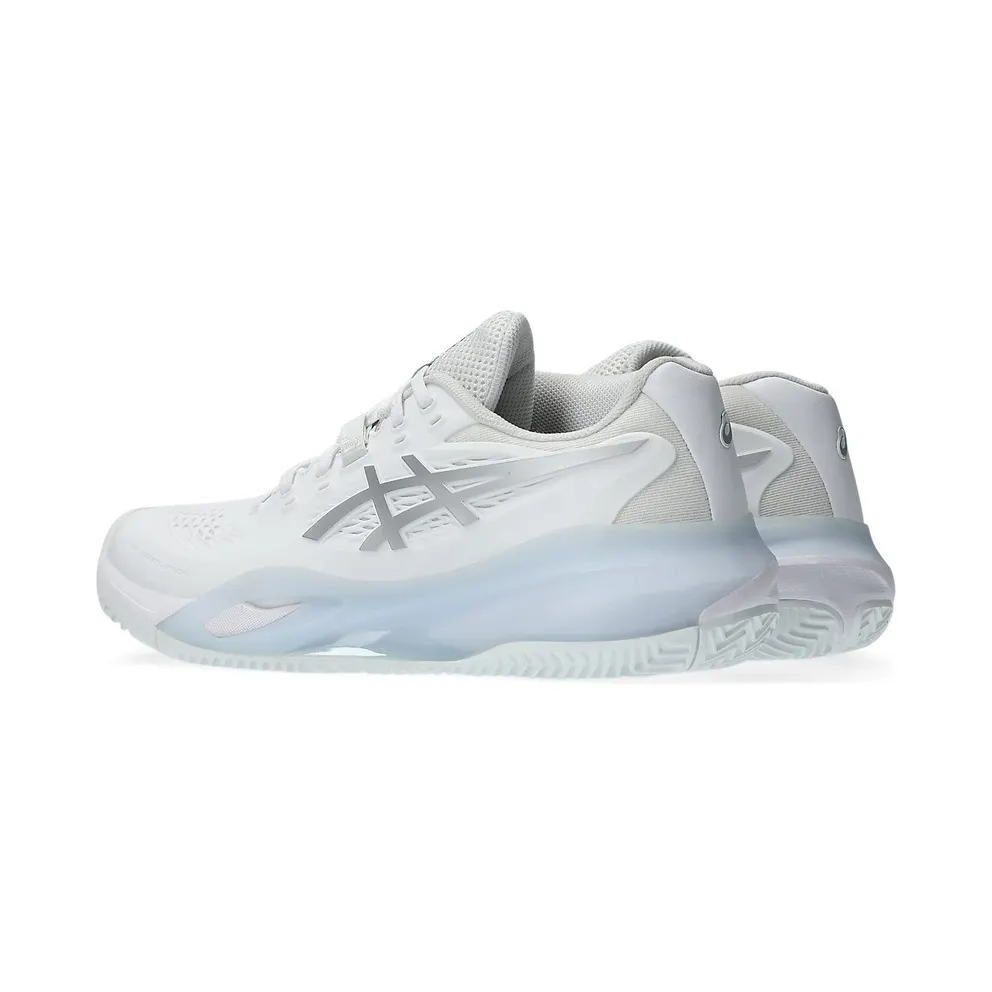 ASICS GEL-RESOLUTION X CLAY “White / Pure Silver” (1042A277-100)