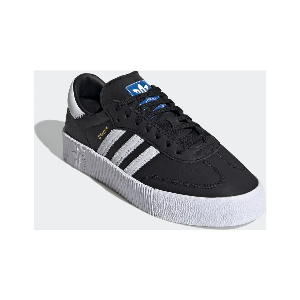 adidas SAMBAROSE Core Black / Cloud White / Blue Bird (FV0766)