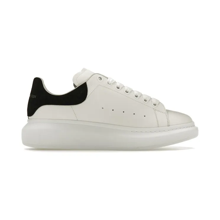 Alexander McQueen Oversized Black Embossed Suede Croco (625162WHZ4K9061)