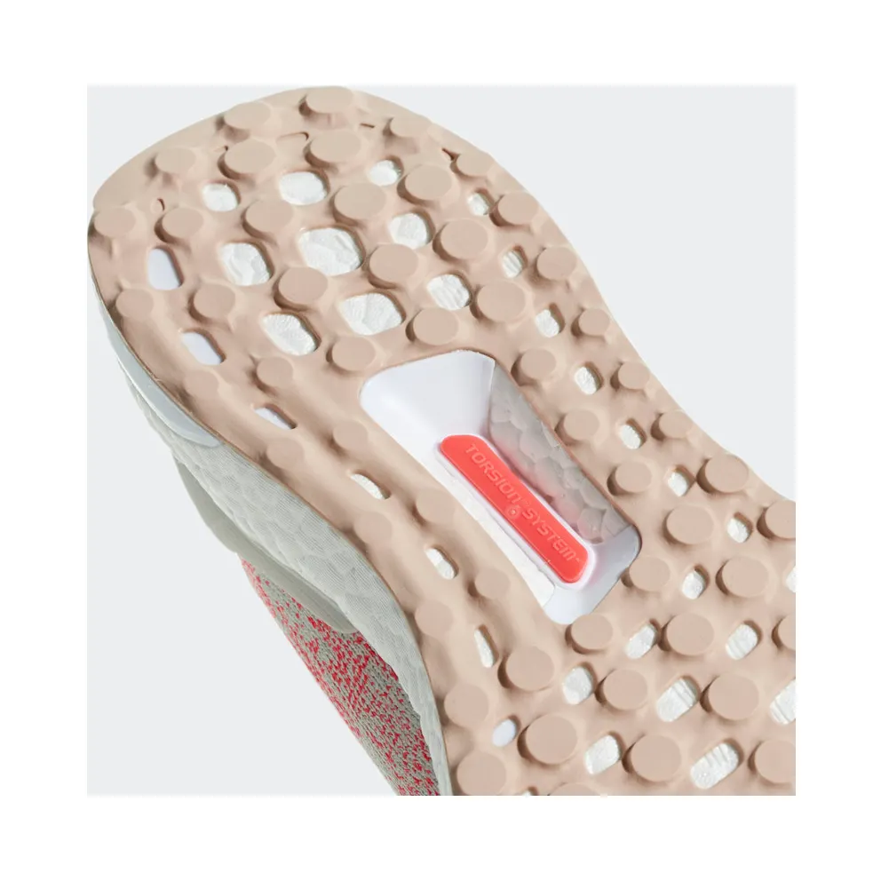 Adidas UltraBoost Uncaged ‘Raw White Shock Red’ Raw White/Raw White/Shock Red (B75863)