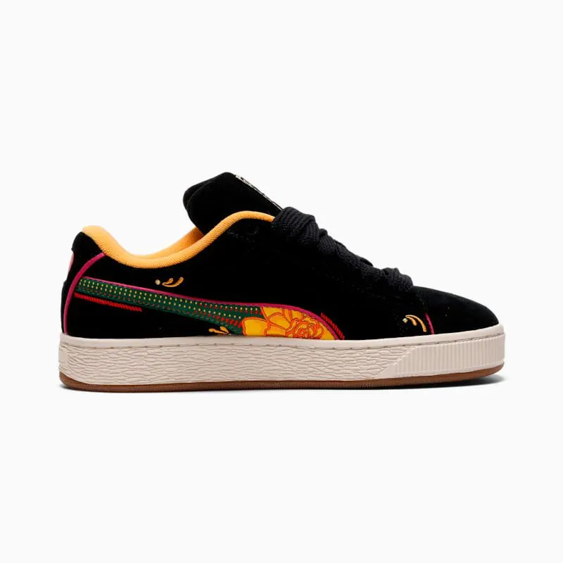 Puma Suede XL La Catrina Black Yellow Sizzle (404606-01)
