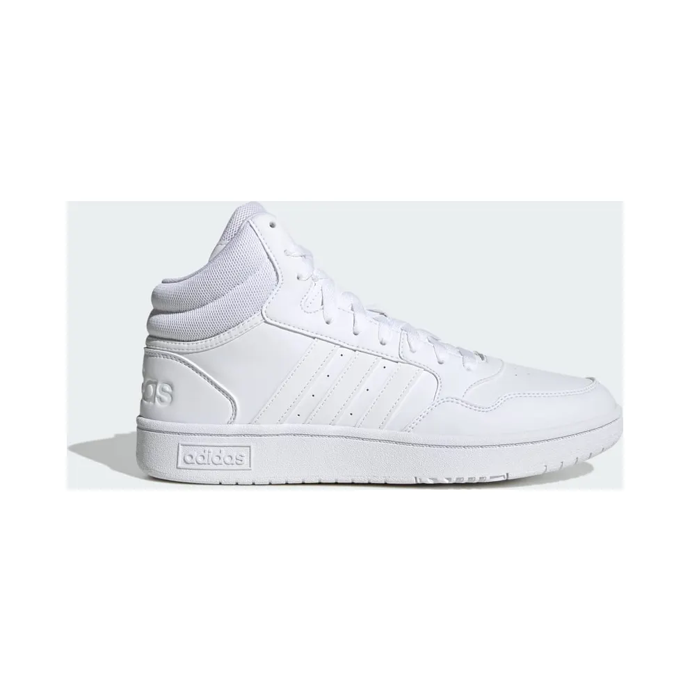 adidas Hoops 3.0 Mid Lifestyle Basketball Classic Vintage Schuh Cloud White / Cloud White / Cloud White (ID9838)