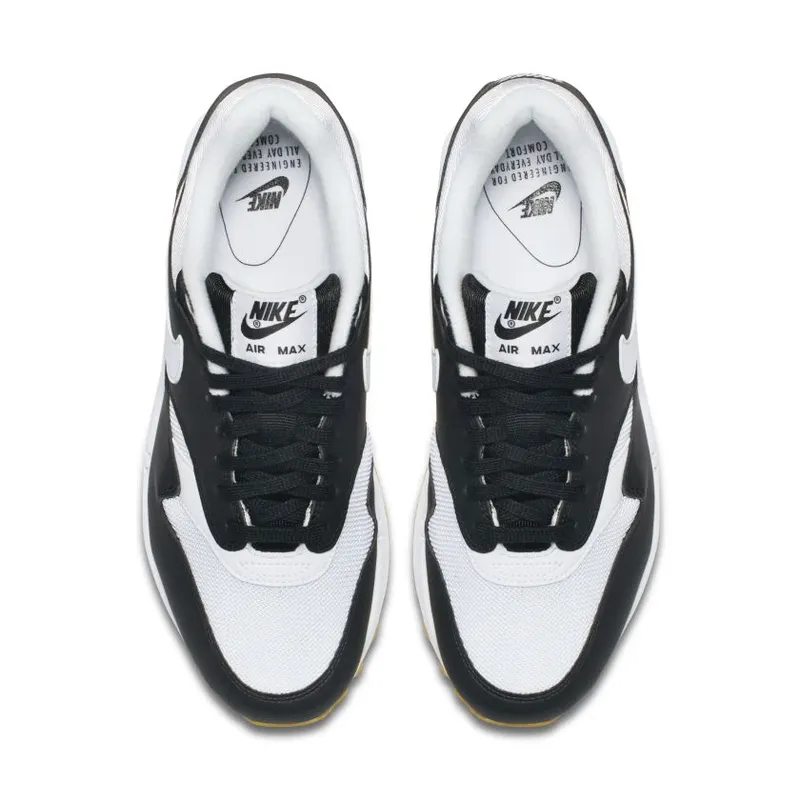 Nike Air Max 1 Black White Gum (W) Black/Gum Light Brown-White (319986-038)