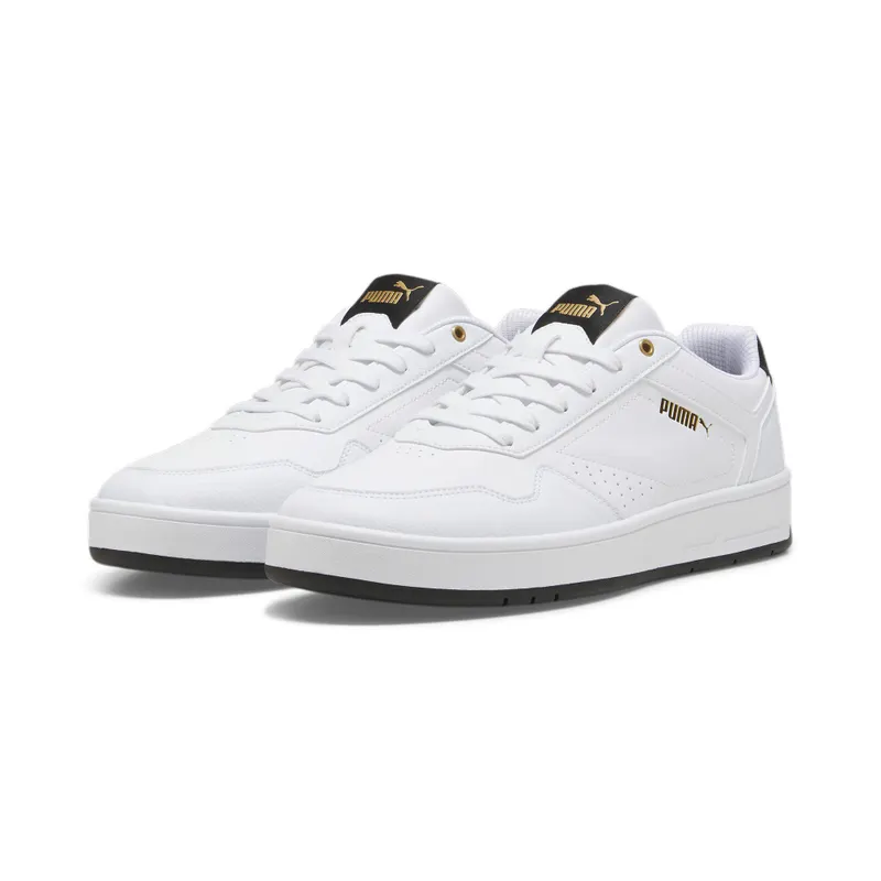 Puma Court Classic “Puma White / Puma Black / Puma Gold” (395018_07)