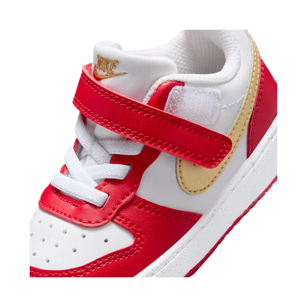 Nike Court Borough Low Recraft White University Red Gold (DV5458-137)