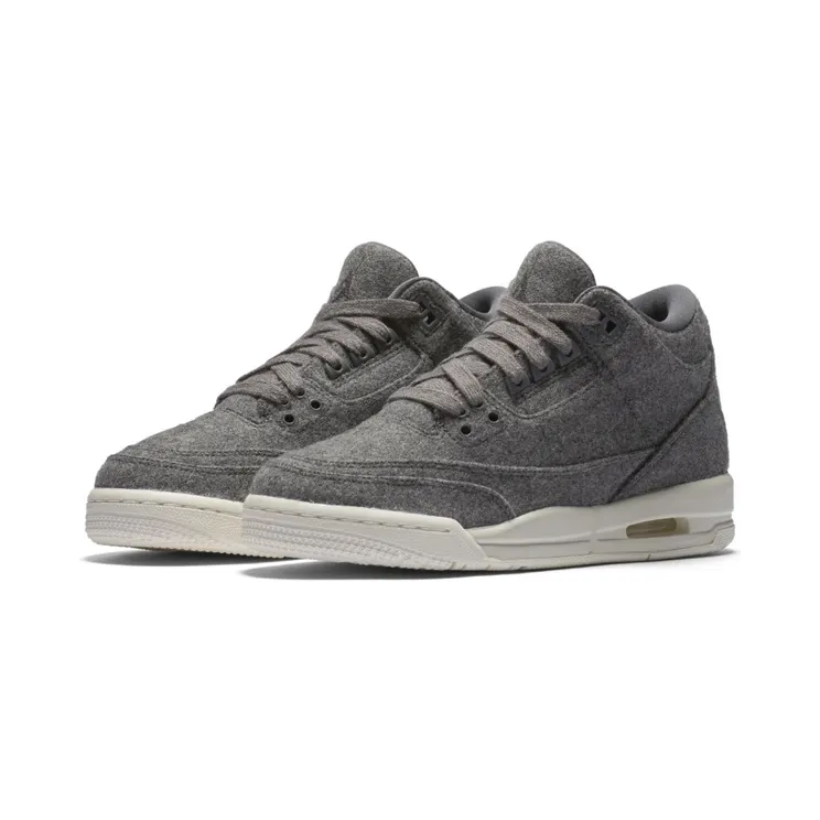 Air Jordan 3 Retro Wool BG Dark Grey (861427-004)