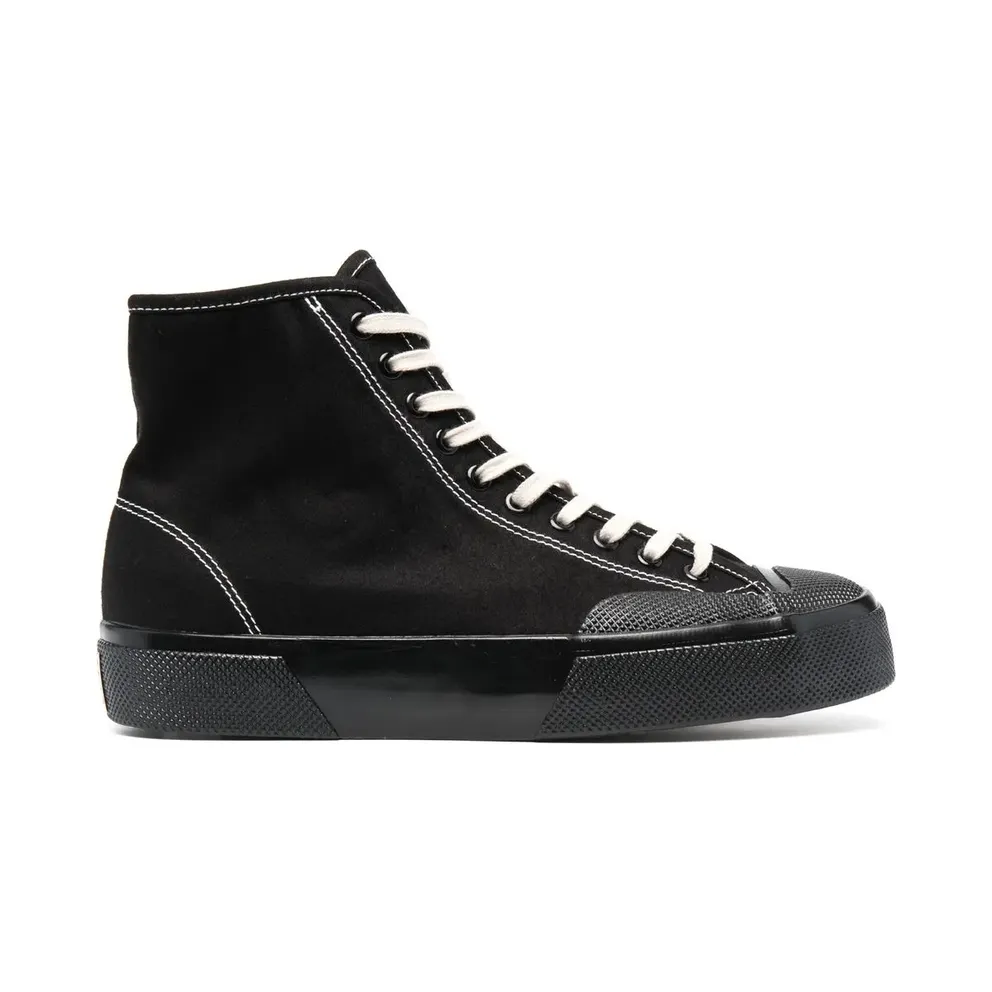 Superga High-Top- mit Schnürung – Black (S8113GWM)