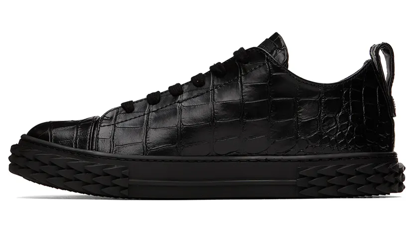 Giuseppe Zanotti Black Ecoblabber Sneakers (RU20026-93146) (3)