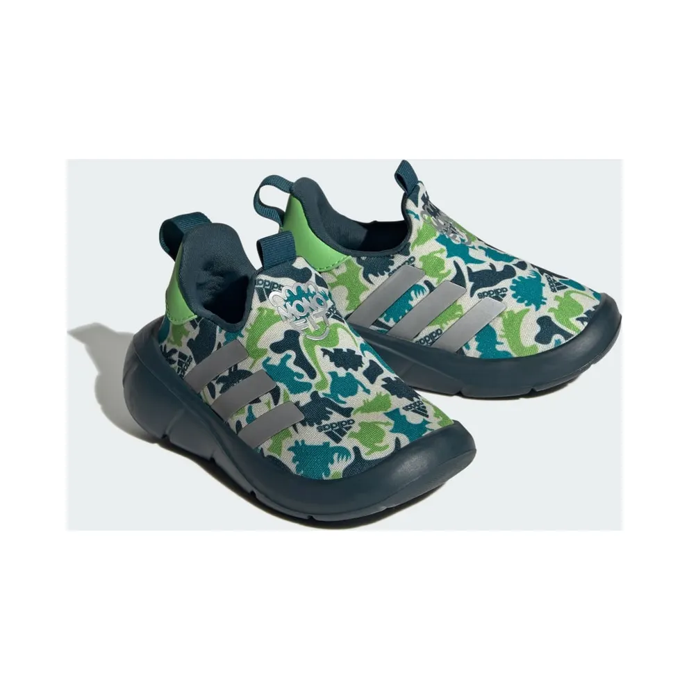 adidas Monofit Slip-On Grey One / Silver Metallic / Semi Lucid Lime (ID9645)