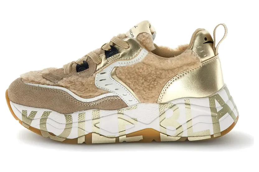 Voile Blanche – Club105 Sneakers – Dames – Schoenen – Beige (2017475-29-4D67)