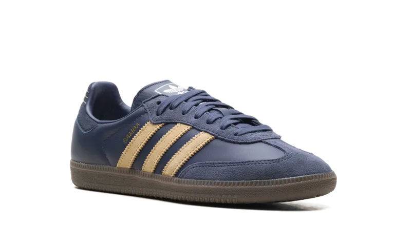Adidas SAMBA OG “Shadow Navy Golden Beige” (JR0894)