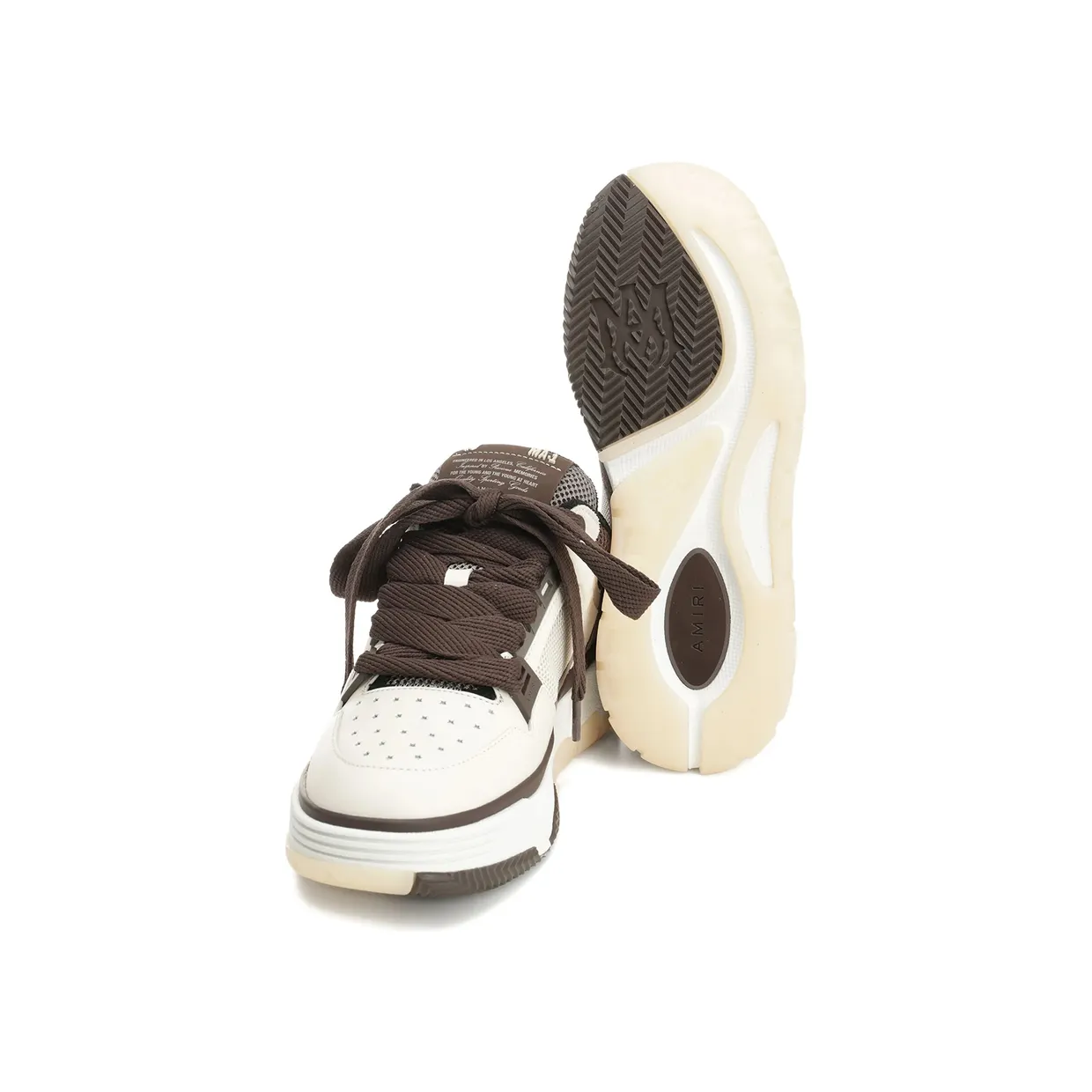 Amiri MA-1 Chunky-sole Low-top “Neutrals/Brown” (AMFOSR1130 210) (3)