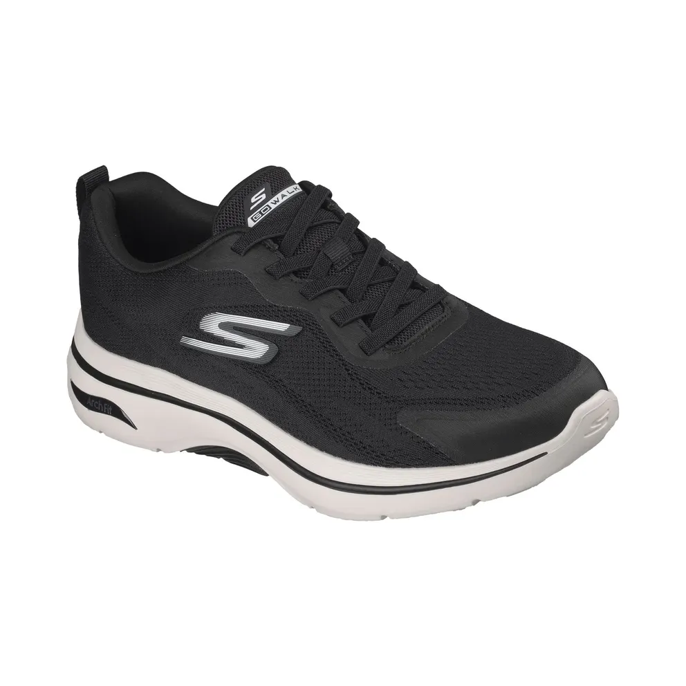 Skechers GO Walk Arch Fit 2.0 “Levy Sneaker Black / White” (216816BKW)