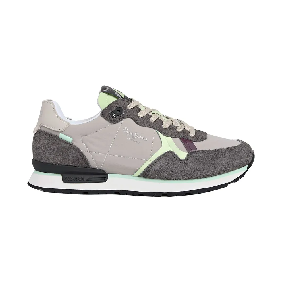 Pepe Jeans PèPè sneaker Grey / Light Grey / Mintgroen / Bessen (PLS400006-926)