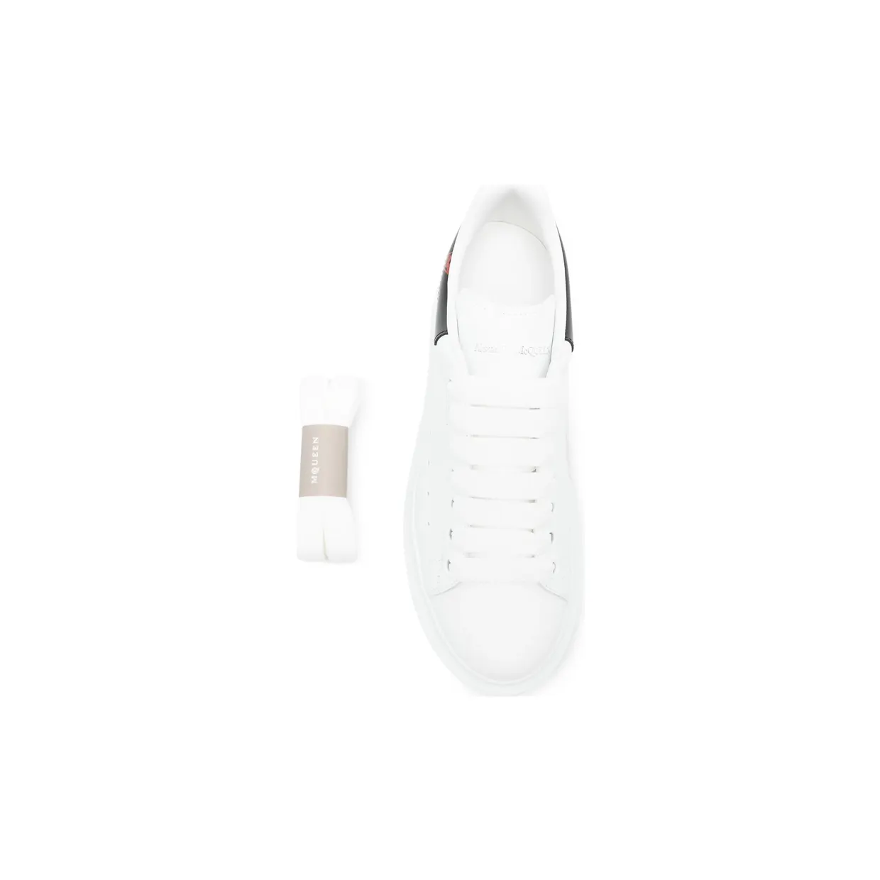Alexander Mcqueen Oversized Low-top Skull-details “White” (553770 WIAKB 9145) (4)