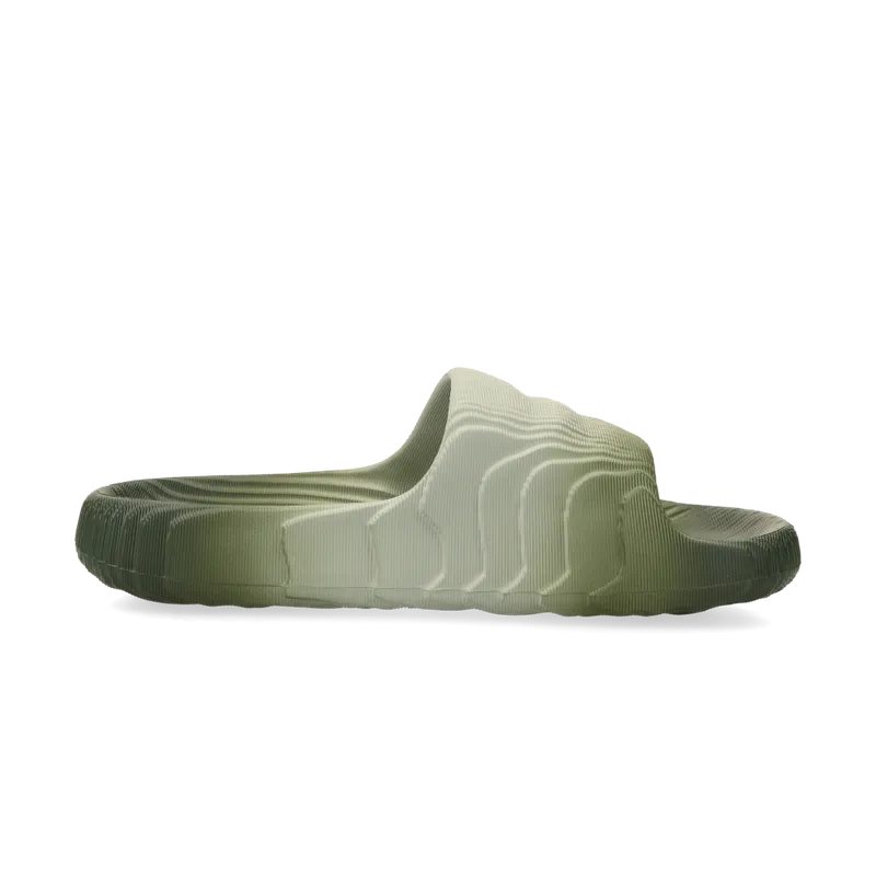 Adidas Adilette 22 Slides Wonder Silver / Silver Green / Core Black (IG7494)