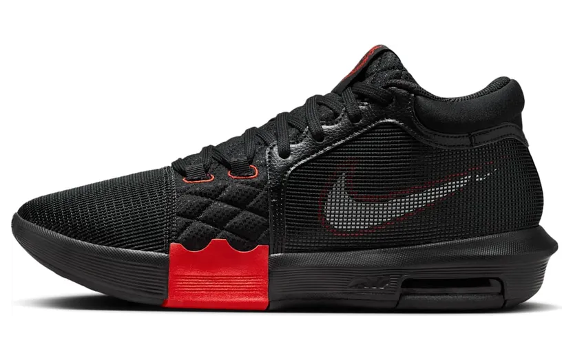 Nike LeBron Witness 8 Black University Red White (FB2239-005)