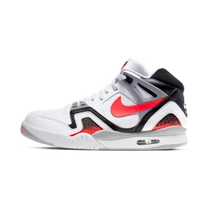 Nike Air Tech Challenge 2 Retro ‘Hot Lava’ 2019 White/Hot Lava-Flat Silver (CJ1437-100)