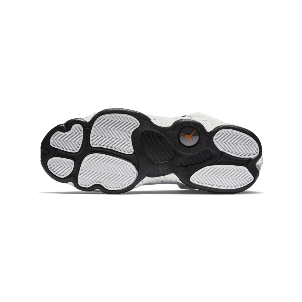 Jordan 6 Rings Confetti (GS) White/Black-White-Grey Fog (323419-100)